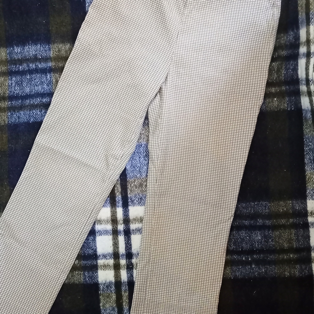 Crosby Black and White Houndstooth Pants